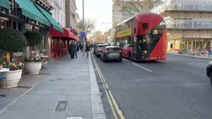 Лондон Солнечный день Прогулка по Челси Лондон Кингс-роуд от Слоун-сквер | London Walk [4K HDR]