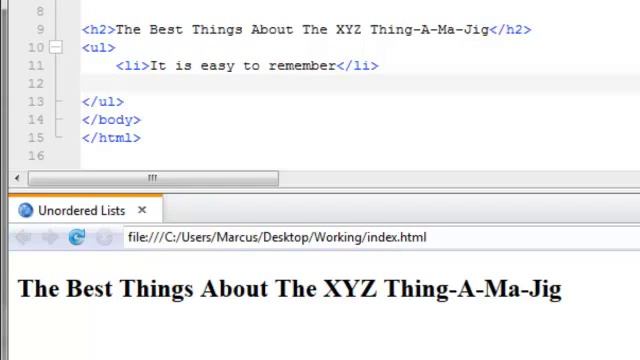 Lecture 15 HTML Unordered Lists смотреть онлайн