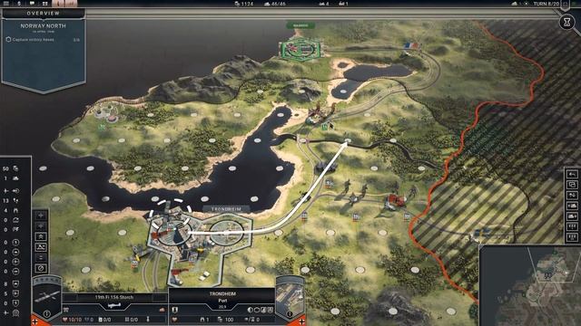 Panzer Corps 2 | Wehrmacht Campaign | Mission 03B | Norway North смотреть онлайн