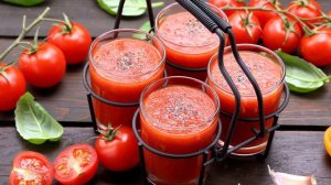 Томатный СОК - настоящий КЛАДЕЗЬ витаминов! Какую пользу даёт томатный сок, если пить каждый день!