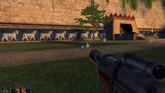 Serious Sam: The Second Encounter прохождение игры - Уровень 9: Вавилонская башня (All Secrets) смотреть онлайн