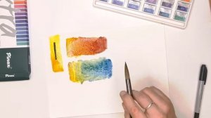 ОБЗОР Акварели PINAX EXTRA (цвет PY 150)