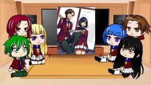 Classroom of the elite react to Ayanokoji Kiyotaka