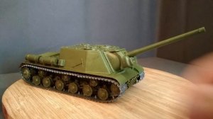 ОБЗОР СБОРНЫХ МОДЕЛЕЙ: Zvezda 1/35 ИСУ-122