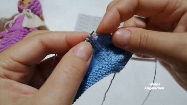 МК "КОЛОКОЛЬЧИК" Вяжем кофточку на куклу Паола Рейна. Попетельный мастер класс смотреть онлайн