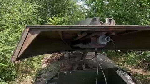 Командир установки УР-77 показал, как работает «Змей Горыныч»