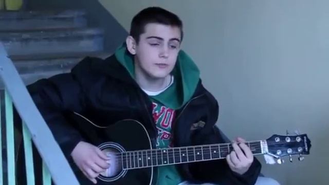 Песни под гитару. Очень красивое исполнение песни