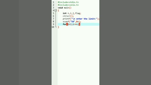 C Programming code to generate prime numbers #programming #codewithme