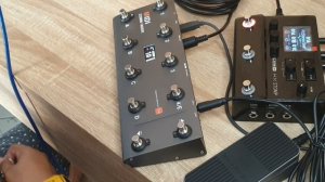 Melo audio midi commander control ke line 6 helix hx stomp. AJAIIBBBB.....