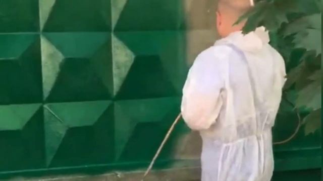 Покраска бетонного забора смотреть онлайн