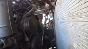 Замена переднего сальника коленвала Scania