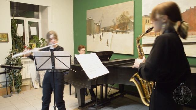 Р. Петерсон, трио для флейты, саксофона и фортепиано. 1-я ч. С. Жилина, Э. Лещева, М. Фатхутдинов. смотреть онлайн