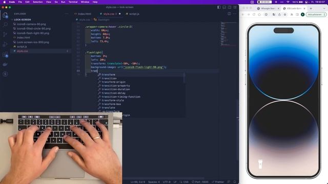 Asmr Programming - iOS Lock-Screen - No Talking #asmr #asmrprogramming #iOS