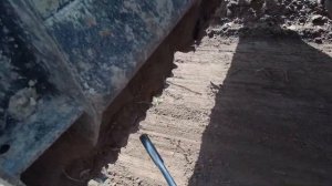 китайский мини бульдозер.планировка.