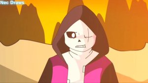 Epic!Sans vs Cross!Sans (Animation) Эпик Санс против  Кросс Санс (озвучка) Дерк(я)