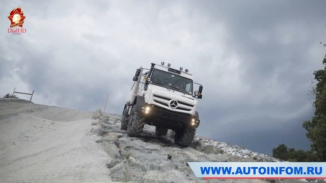 2019 Mercedes Benz Unimog и G Class тест драйв по бездорожью смотреть онлайн
