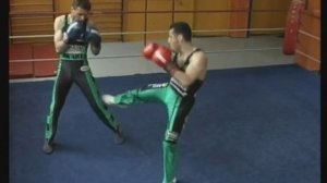 Ударные комбинации французского бокса сават