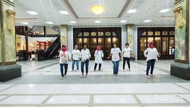 IKO IKO SAMBA - Line Dance (Mamek & Chika) Demo by Camelia Nogotirto - ULD Sleman смотреть онлайн