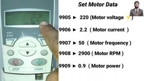 ABB VFD Parameter setting.VFD wiring.learning Industrial automation.