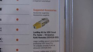 Тестер для RJ11/12, RJ45, RG6/11 кабеля Klein