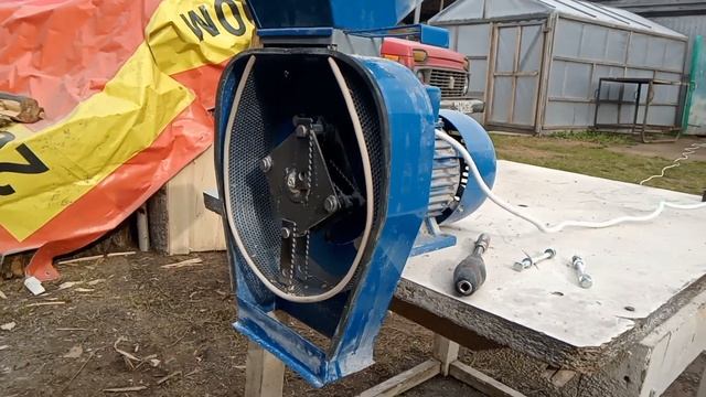 ЗЕРНОДРОБИЛКА ЗУБР-2С. ДОРАБОТКА. смотреть онлайн