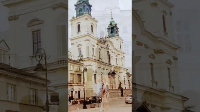 Польша Варшава памятник Копернику центр города.Poland Warsaw monument to Copernicus city center.