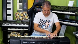 ROLAND E-16 - (1993) - (FACTORY SOUNDS) REMAKE by TIAGO MALLEN #roland #arranjador #keyboard