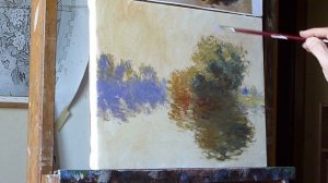 Gianfranco De Meo, paint like Claude Monet. Oil painting demonstration (1)