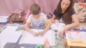 Рисуем слона. Уроки рисования для особенных детей. ДЦП