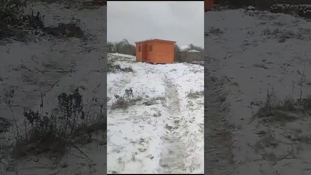 Выпал первый снег в нашем регионе Сегодня бурим колодец в Волоколамском районе смотреть онлайн