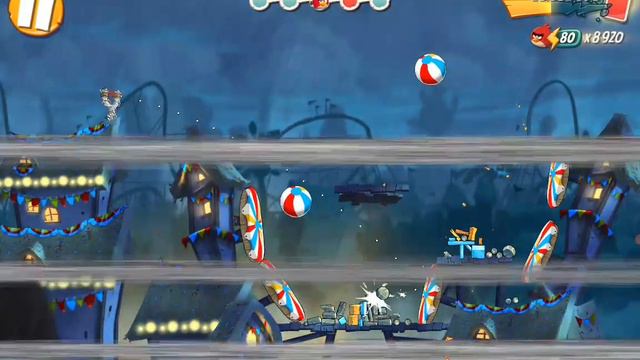 angry birds 2. паника короля свиней ! камнепад ! смотреть онлайн