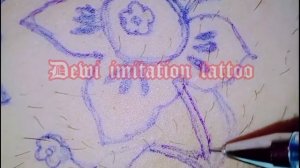 BEAUTIFUL FLOWER TATTOO SKETCH | IMITATION TATTOO | personal tattoo | beautiful tattoo + 110