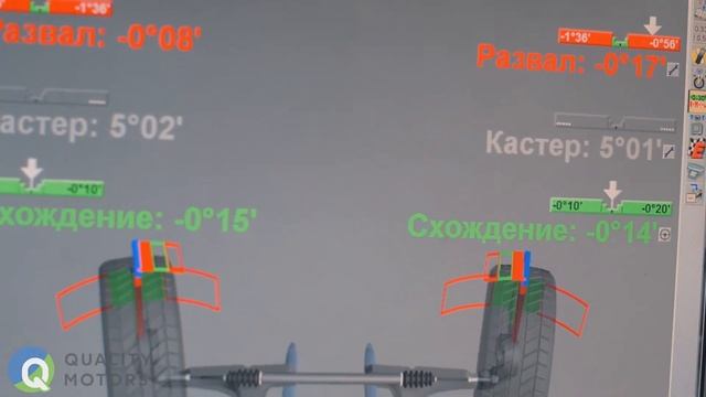 Сход развал Mercedes-Benz V-Class
