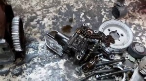 Двигатель после ,,КУЛАКА ДРУЖБЫ"
