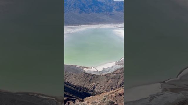 Top view of Death Valley