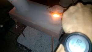 Печь на отработке и на дровах для отопления гаража своими руками