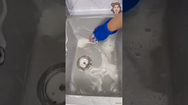 Лайфхаки Отмываем каменную раковину смотреть онлайн