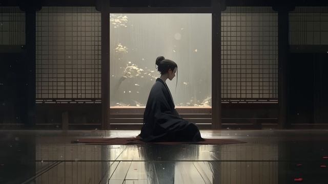 Alone - Расслабляющая японская флейта со звуками воды для внутреннего покоя (1080P_HD)