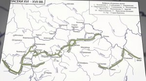 Как выглядела Засечная черта в середине 17 века