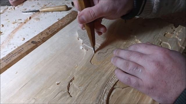 Деревня 2ч. / мастер класс / Clase Magistral De Tallado En Madera / Резьба по дереву - Wood Carving