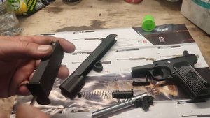 обзор airsoft пистолета ТТ-33 под калибр 6мм газобаллонный, с BlowBack затвором.