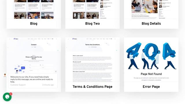 Taiker - React Next IT Business Portfolio Template смотреть онлайн
