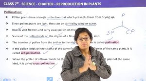 Sexual Reproduction - Reproduction in plants | Class 7 Science Chapter 8