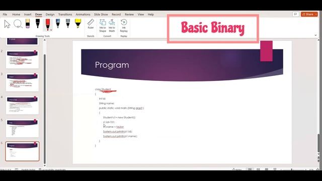 Class & Object in JAVA смотреть онлайн