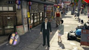 Yakuza 0. Прохождение #30. Маджима. Побочки. Чувак с сумкофоном ("Звонок в будущее").