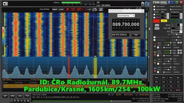 17.11.2020 09:29UTC, [Ms], Германия, Чехия, Польша, длинный метеорный бурст.