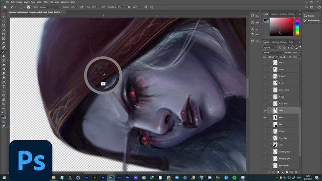 #Sylvanas #motioncomic #timelapse #adobeaftereffect #photoshop смотреть онлайн