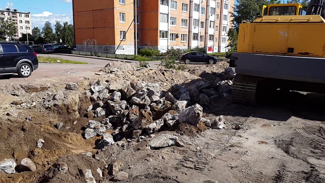 Разрушение скал в Выборге