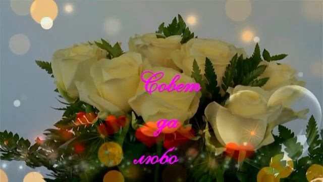 Совет да любовь! очень красивая видео открытка. Всем советую ... #видеооткрытки  #анимация