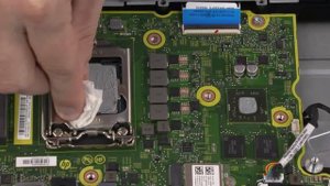 Replace the Thermal Module | HP ProOne 600, 400 G3 and G4 AiO | HP